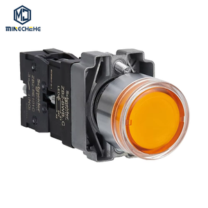 Bouton poussoir lumineux 100% original XB2BW35M1C XB2 avec LED orange jaune - Product Image 1