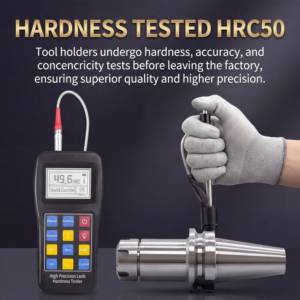Portaherramientas de Fresado CNC Huadi <span class=keywords><strong>ER</strong></span>, Portaherramientas de Alta Precisión con Estándar BT/HSK, Material 65Mn, Precisión del Cuerpo de 0.002 mm - Product Image 3