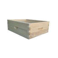 Neuer Langstroth Super Box Bienenstock mit 10 Rahmen aus Weißkiefernholz, Maßanfertigung für Bienenzucht