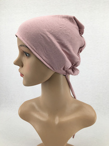2024 produits chauds nouveau Design doux bonne couture Top qualité Satin doublé intérieur <span class=keywords><strong>Hijab</strong></span> volumateur sous-écharpe <span class=keywords><strong>Hijab</strong></span> - Product Image 2
