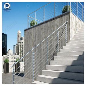 Barandilla Optima con Diseño Anticaídas, Fácil de Limpiar, Personalizable para Edificios Comerciales, Balcones, Escaleras, Decoración del Hogar, Gran Venta - Product Image 2