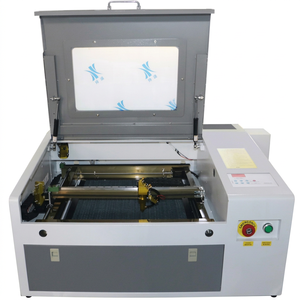 Machine de gravure et de découpe laser CO2 440 pour petites entreprises, bois, acrylique, caoutchouc, métal, avec option rotative AI, contrôleur Ruida/M2 - Product Image 1