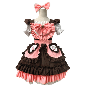 Nuevo Vestido <span class=keywords><strong>de</strong></span> Sirvienta Suave y Lindo <span class=keywords><strong>de</strong></span> Princesa, <span class=keywords><strong>Disfraz</strong></span> <span class=keywords><strong>de</strong></span> Halloween <span class=keywords><strong>para</strong></span> Niña <span class=keywords><strong>de</strong></span> Dos Años, Estilo Lolita, Inspirado en Películas y TV - Product Image 1