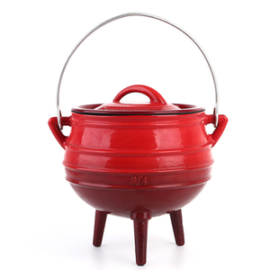 Maceta de hierro fundido de tamaño <span class=keywords><strong>grande</strong></span>, 14 #20 #25 - Product Image 4