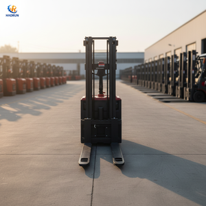 Transpallet Elettrico HaoRun Factory CDD20 2 Tonnellate 48V32AH Batteria Piombo-Acido Montante a Due Stadi 1150mm Forche Pneumatici PU Magazzino 850mm - Product Image 6