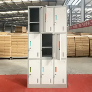 Locker Kd Design Stalen Kast Metalen Kast Voor School Gymnastiekmedewerker Personeel Kleding Opslag Kleerkast