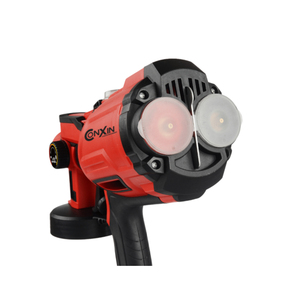 <span class=keywords><strong>Pistola</strong></span> de Pintura Eléctrica <span class=keywords><strong>con</strong></span> <span class=keywords><strong>Luz</strong></span> LED de Larga Duración <span class=keywords><strong>con</strong></span> Doble Boquilla y Almacenamiento - Product Image 4