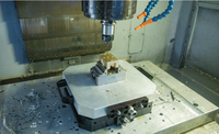 Mors de serrage auto-centrant double A-ONE, précision de répétition de 0,01 mm, taille de pièce maximale de 70 mm, pour usinage CNC 5 axes, nouvelle usinageuse