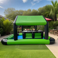 Barre flottante de catégorie marchande de PVC de Garden Party de barre gonflable extérieure de piscine avec la grande piscine pour des adultes