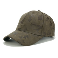 Casquette de baseball camouflage en daim polaire à visière allongée, réglable, respirante, protection solaire, pour extérieur, jungle, unisexe, camouflage, femme, homme