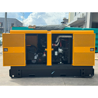 Groupe électrogène diesel silencieux de 20 kW à 50 kW, moteur Perkins, alternateur triphasé 100 % cuivre, station d'alimentation mobile montée sur remorque