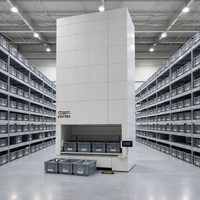 Module de levage vertical automatisé pour rayonnages – Équipement intelligent de stockage de conteneurs et de marchandises en entrepôt rotatif tridimensionnel