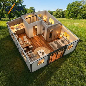 Casa Contenedor Expandible de 20 y 40 pies, Totalmente Blanca, Prefabricada, Modular, Oficina/Hogar, 2 Dormitorios, Lista para Sitios de Montaña - Product Image 6