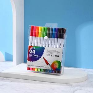 ชุดปากกามาร์คเกอร์อะคริลิค 12 24 36 48 สี รับทำโลโก้ ปากกามาร์คเกอร์สำหรับเด็ก ปากกาหัวสักหลาด สำหรับอุปกรณ์ศิลปะ - Product Image 3