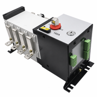 Commutateur de transfert de puissance double automatique et manuel 4P 160A de type PC pour alimentation de secours de générateur