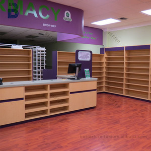 Vitrine et étagères de <span class=keywords><strong>pharmacie</strong></span> BETTTER avec verre et acier inoxydable, couleur et taille personnalisées, éclairage LED, garantie de 2 ans - Product Image 3