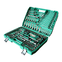 Kit d'outils mécaniques de réparation de haute qualité, 151 pièces, clés à douilles, clés à molette