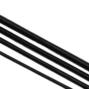 Cường độ cao mạ kẽm <span class=keywords><strong>1</strong></span>-3 mét Đen <span class=keywords><strong>Threaded</strong></span> Rod nhà máy trực tiếp Outlet bán cho thương mại nước ngoài chì vít răng thanh - Product Image 1