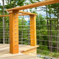 Anewson Poteau de balustrade décoratif élégant en acier inoxydable et cristal de luxe pour escalier