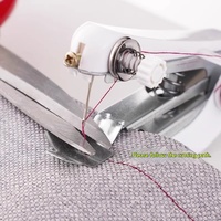 Qiwang Portable Manuel Mini Micro Machine À Coudre Denim Matériel Écologique Style Moderne Ménage De Poche Simple Couture