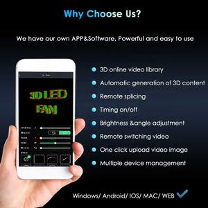 65Cm 3x3 soporte <span class=keywords><strong>de</strong></span> suelo portátil quiosco tótem publicidad en los medios reproductor <span class=keywords><strong>de</strong></span> Lcd <span class=keywords><strong>de</strong></span> señalización Digital holograma 3D ventilador Led pantalla - Product Image 5