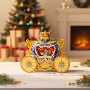 Coche de Calabaza de <span class=keywords><strong>Cenicienta</strong></span> de IP de Cuentos de Hadas, Arte en Papel 3D, Nota Adhesiva, Manualidad <span class=keywords><strong>Pop</strong></span>-up para Estudiantes, Bricolaje, Ocio, Festival, Regalo de Cumpleaños - Product Image 1