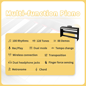 Piano numérique professionnel LeGemCharr à vendre – Clavier de piano droit - Product Image 3