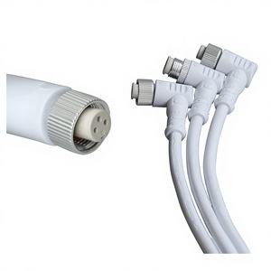 IP65 Wasserdichter M16 Elektrischer Strom-Signalstecker für E-Bikes Männlich Weiblich Metall mit PVC-Isolierung und Kupferleiter - Product Image 2