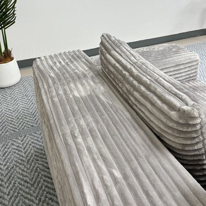Juego de sofá cama comprimido combinado de tela para sala de estar colección de muebles elegantes - Product Image 4