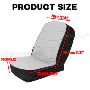 Funda protectora de asiento de 11/15 pulgadas para vehículos agrícolas pesados, montacargas, tractores, cortacéspedes, a prueba de polvo, para exteriores, accesorio de respaldo para vehículos de jardín - Product Image 5