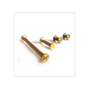 Premium Quality Brass File <b>Screw</b> Thread Design Hardware for Industrial Automotive Mechanical and Home Use - Product Image 1