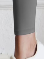 Ensemble deux pièces, haut et pantalon slim pour femme, couleur unie, veste à fermeture éclair, tenue décontractée pour tous les jours