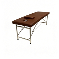 Table de massage pliable portable, table pour extensions de cils, table de soins du visage, mousse haute densité, aucune installation requise