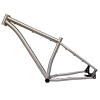 HFT nouveau style 26 "cadre de vélo vtt en titane personnalisé avec livraison rapide