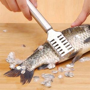 Brosse à écailles de poisson, grattoir à peau de poisson, outils de cuisine pour éliminer rapidement les écailles, couteau à poisson, éplucheur, outils pour fruits de mer - Product Image 1
