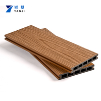 Plancher de terrasse en WPC Teak, stabilité dimensionnelle 25-30 ans, antidérapant, imperméable, écologique
