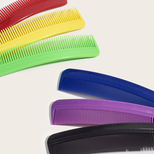 Peigne professionnel pour la coupe de cheveux, grand peigne en plastique double face, utilisation en salon, pour le lissage, la coupe droite et le coiffage Pompadour - Product Image 3