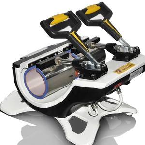 Presse à chaud manuelle à double station combinée 7 en 1 pour tasses/bouteilles de 30/6oz/9oz/11oz/12oz/17oz impression de logo de tasse de sublimation - Product Image 3