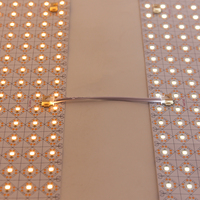 Feuille LED flexible ultra-mince en onyx lumineux, monocouleur, pour sous-comptoir