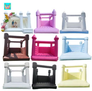 Vente en gros de châteaux gonflables commerciaux, combinés avec toboggan aquatique blanc, mini châteaux gonflables pour enfants, pour la <span class=keywords><strong>location</strong></span> événementielle - Product Image 6