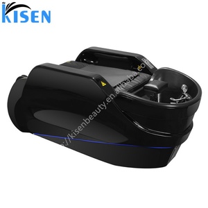 KISEN Fauteuil de lavage de cheveux moderne, électrique et automatique, confortable, avec fonction spa capillaire, massage et vapeur, pour salon de coiffure - Product Image 5