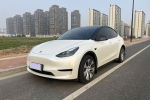 รถยนต์เทสล่า รุ่น Y ปี <span class=keywords><strong>2022</strong></span> ขับเคลื่อนล้อหลัง ระบบไฟฟ้าล้วน ระยะทางวิ่ง 525 กม. แบตเตอรี่ 60 กิโลวัตต์ชั่วโมง กำลังไฟ 220 กิโลวัตต์ พวงมาลัยพาวเวอร์ ขับขวา รถ SUV สีภายนอกขาว - Product Image 5