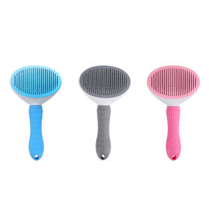 Spazzola per <span class=keywords><strong>Gatti</strong></span> Rimuovi Peli, Pettine Antiscivolo per la Rimozione dei Peli di Animali Domestici, Spazzola per la Toelettatura in Acciaio Inossidabile, Pettini e Spazzole per Cani, <span class=keywords><strong>Accessori</strong></span> per <span class=keywords><strong>Gatti</strong></span> - Product Image 2