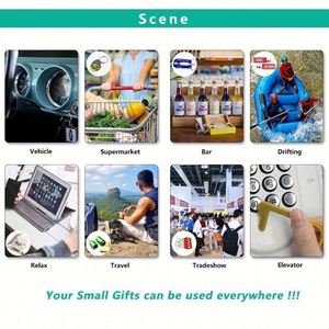 Porte-clés en aluminium pour pilules, mini conteneur métallique pour pilules et bouchons d'oreilles, avec logo personnalisé - Offre Spéciale - Product Image 4