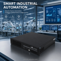 Ordinateur de poste de travail industriel GUORESOUN IPC-8207 2U, compatible avec Core I9 I7, DDR4 128 Go de RAM, double écran, télécommande intelligente