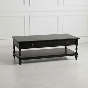 <span class=keywords><strong>Table</strong></span> <span class=keywords><strong>basse</strong></span> rectangulaire en chêne massif de style français moderne et traditionnel <span class=keywords><strong>avec</strong></span> <span class=keywords><strong>tiroir</strong></span>, mobilier de luxe pour salon - Product Image 1
