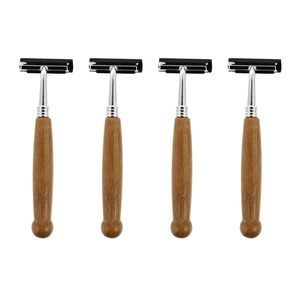 Suministros para Hoteles, Maquinillas de Afeitar Desechables Ecológicas con Mango de Bambú, Maquinillas de Afeitar Naturales Biodegradables, Kits de Afeitado de Viaje - Product Image 1