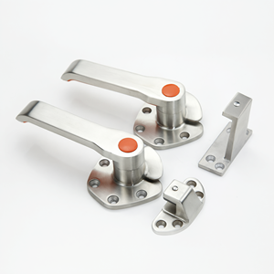 Manija Ajustable de Acero Inoxidable para Cerradura de Puerta de Vaporera/Armario de Vapor - Product Image 1