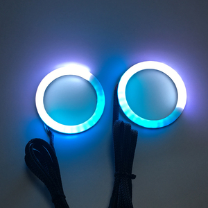 Đèn <span class=keywords><strong>LED</strong></span> RGB 5050SMD Flash Angel Eyes Halo Ring Light mới 12V, phụ kiện đèn pha ô tô, đèn độ xe hơi - Product Image 1