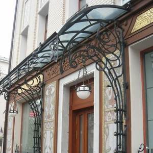 <span class=keywords><strong>Auvent</strong></span> <span class=keywords><strong>en</strong></span> <span class=keywords><strong>fer</strong></span> <span class=keywords><strong>forgé</strong></span> personnalisé <span class=keywords><strong>pour</strong></span> la protection des fenêtres et des portes Conception de <span class=keywords><strong>d</strong></span>éfilement moderne Finition résistante aux intempéries Fixation facile par support - Product Image 4